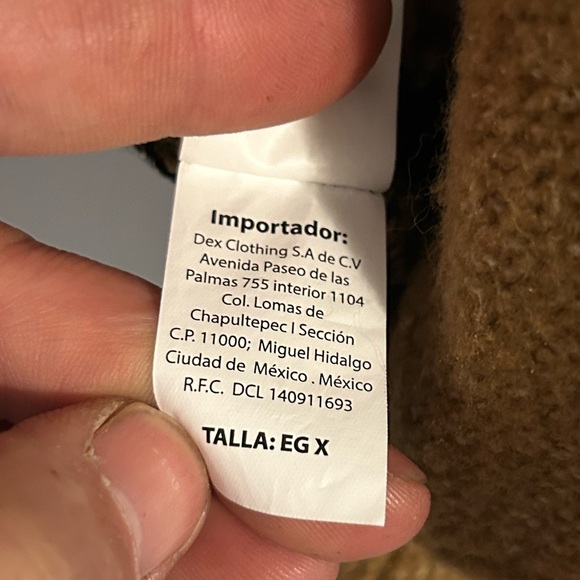 Black Tape | Aztec Cozy Brown Sweater | Size X - Picture 8 of 9